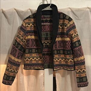 Patterned Multicolor Jacket